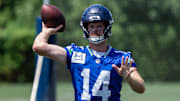 Sam Darnold signed a three-year deal with the Seahawks after leading the Vikings to 14 wins last season.