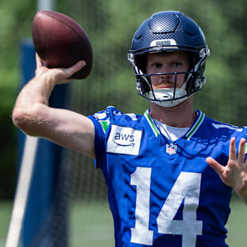 Sam Darnold signed a three-year deal with the Seahawks after leading the Vikings to 14 wins last season.