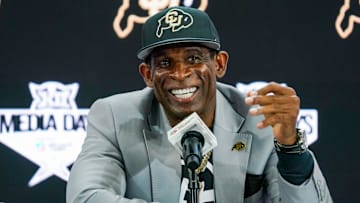 Colorado head coach Deion Sanders