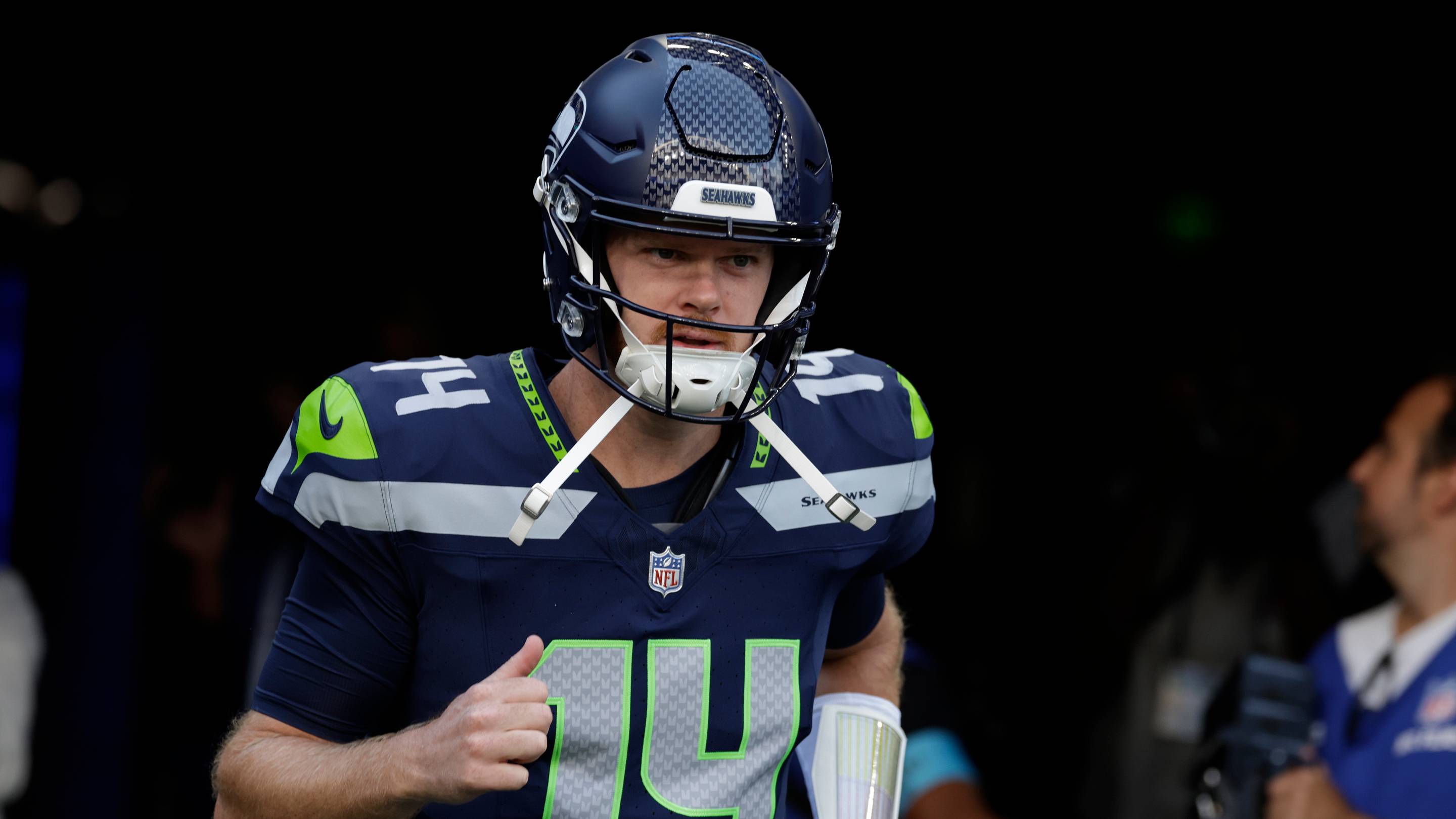 The Latest Sam Darnold Injury Update Is Good News For Jaxon Smith-Njigba's Long-Term Fantasy Football Value