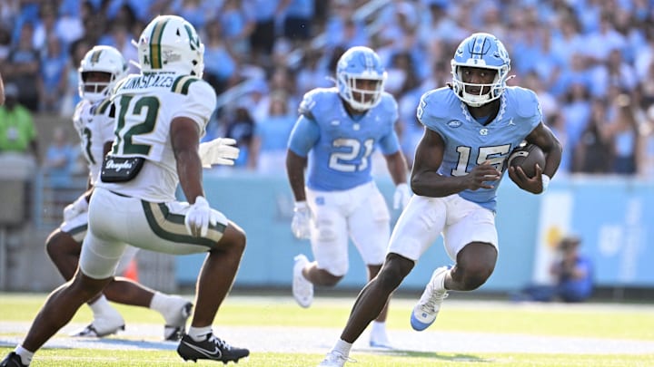 UNC football quarterback Conner Harrell