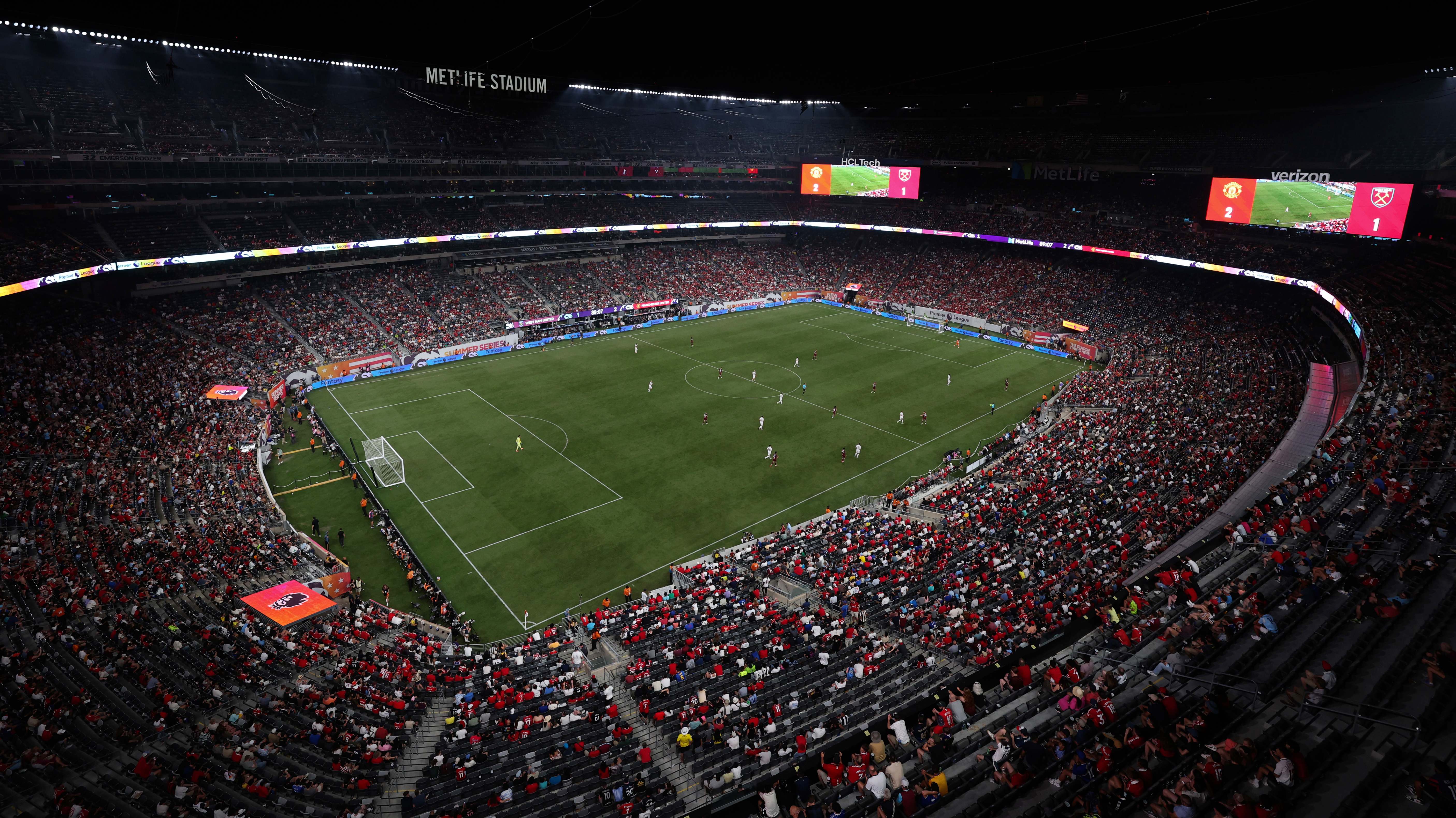 มุมมองทั่วไปของสนาม MetLife