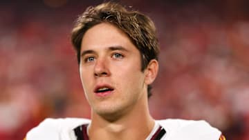 Washington Commanders wide receiver Luke McCaffrey