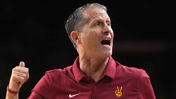 USC Trojans coach Eric Musselman USC baskeball recruit Tajh Ariza Big Ten basketball big ten recruitment college basketball