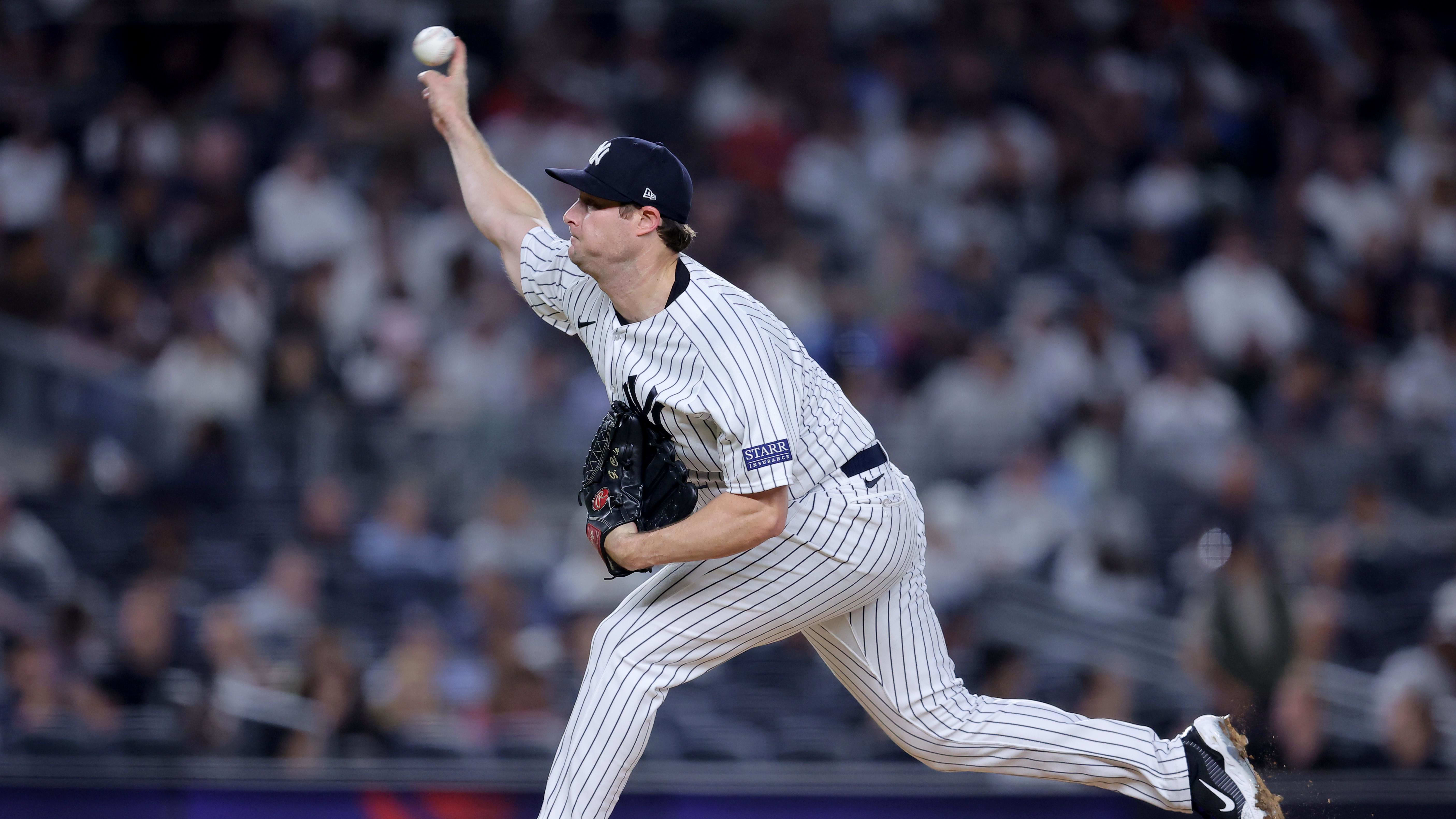 New York Yankees starting pitcher Gerrit Cole