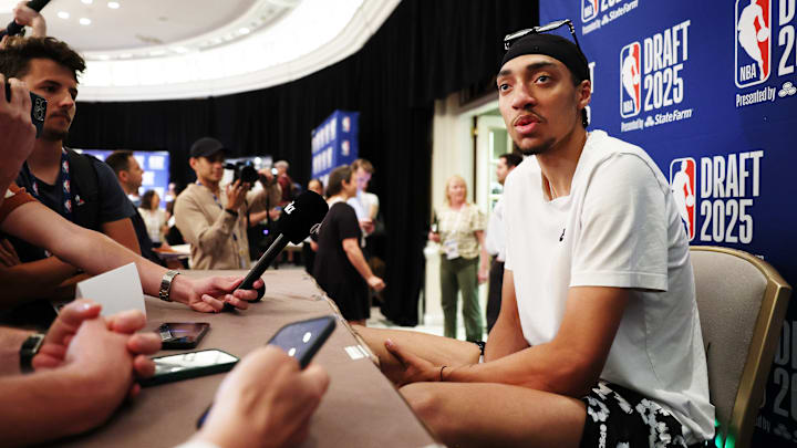 Noa Essengue, 2025 NBA Draft - Content Circuit, Media Availability and Portraits