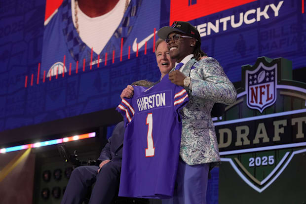 Buffalo Bills rookie cornerback Max Hairston at the NFL Draft.