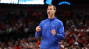 Duke basketball head coach Jon Scheyer