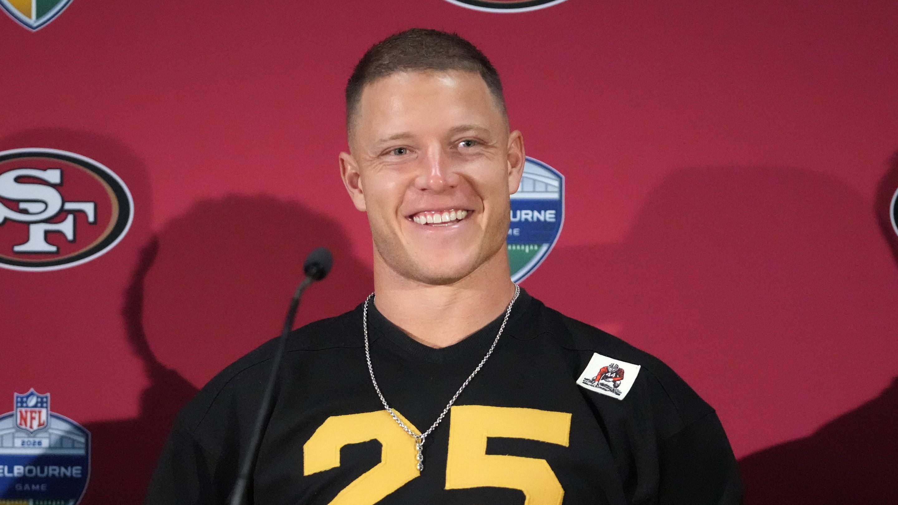Christian McCaffrey’s sly comment reveals how 49ers will get by without Mike Evans