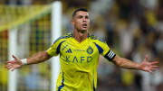 Glücklich in der Wüste: Cristiano Ronaldo