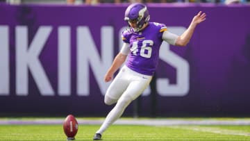 Minnesota Vikings kicker Will Reichard