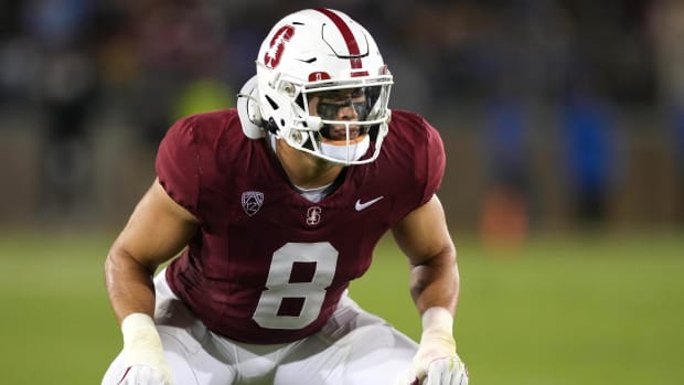 Stanford Cardinal linebacker Tristan Sinclair