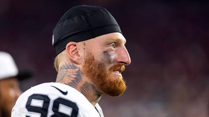 Las Vegas Raiders defensive end Maxx Crosby (98)