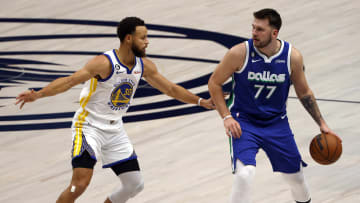 Dallas Mavericks, Luka Doncic, Stephen Curry