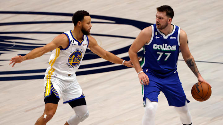 Dallas Mavericks, Luka Doncic, Stephen Curry