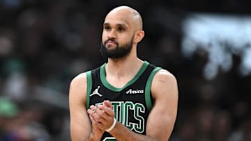Boston Celtics guard Derrick White.
