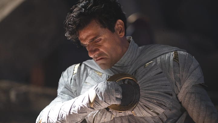 Oscar Isaac as Marc Spector in Marvel Studios' MOON KNIGHT, exclusively on Disney+.
