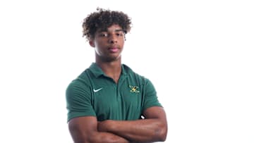 St. X senior linebacker Karsten Busch at the Courier Journal's KHSAA High School Football Media Day at Lynn Family Stadium in Louisville, Kentucky. August 5, 2025.