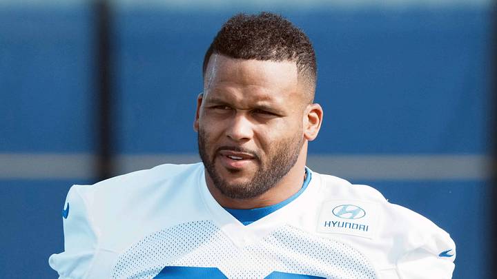 Los Angeles Rams defensive end Aaron Donald.