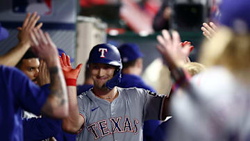 Texas Rangers v Los Angeles Angels