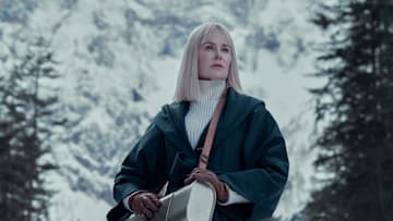 NINE PERFECT STRANGERS - “First Look” - Nine new strangers connected in ways they could never imagine are invited by mysterious guru, Masha Dmitrichenko (Nicole Kidman), to join a transformational wellness retreat in the Austrian Alps. Over the course of a week, she takes them to the brink. Will they make it? Will she? Masha is willing to try anything in the interest of healing everyone involved, including herself. (Disney/Reiner Bajo)
NICOLE KIDMAN