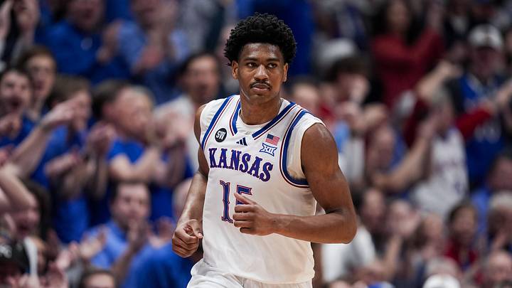 Former Kansas Jayhawks forward Bryson Tiller (15) 