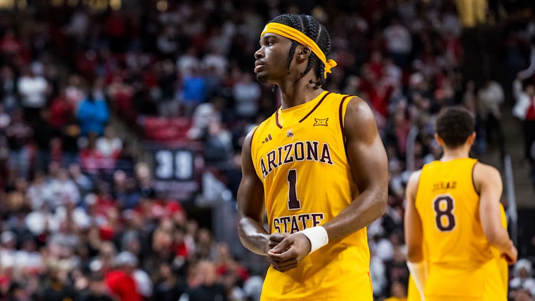 Alston Mason had 16 points, six assists and two steals in Arizona State's 111-106 double-overtime loss at Texas Tech on Wednesday, Feb. 12, 2025.