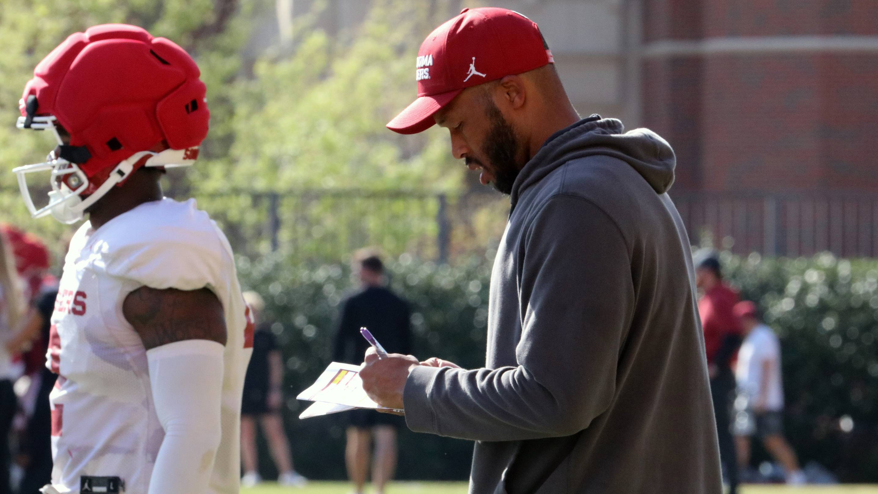 Oklahoma CB Coach LaMar Morgan has Made 'Everyone Better' Since Arriving in Norman