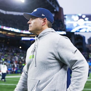 Mike MacDonald after the Seahawks' 27–24 loss to the Vikings on Dec. 22, 2024.