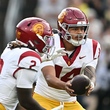 Jayden Maiava and USC are big-time favorites against Michigan State on Saturday.
