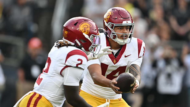 USC Trojans Jayden Maiaiva Big Ten Michigan State live score updates Ja'Kobi Lane Aidan Chiles Lincoln Riley Touchdown
