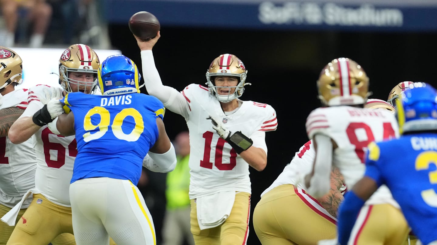 Mac Jones Hilariously Shrugged Off Hit From Defender After Second TD Pass vs. Rams