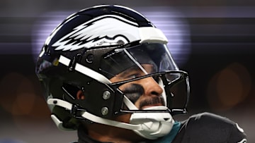 Hurts fumbled the ball on a third quarter tush push attempt in Friday's loss to the Bears. 