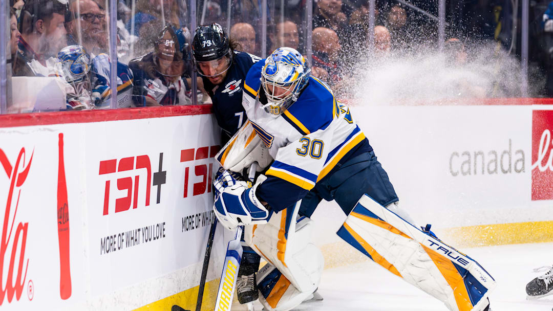 St Louis Blues v Winnipeg Jets