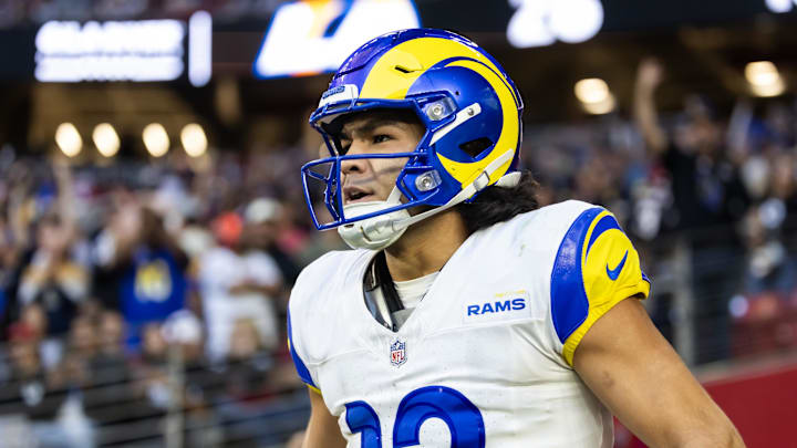 Nacua's Rams will play Thursday night in a consequential matchup against the Seahawks. Nacua's Rams will play Thursday night in a consequential matchup against the Seahawks.