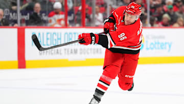 Calgary Flames v Carolina Hurricanes