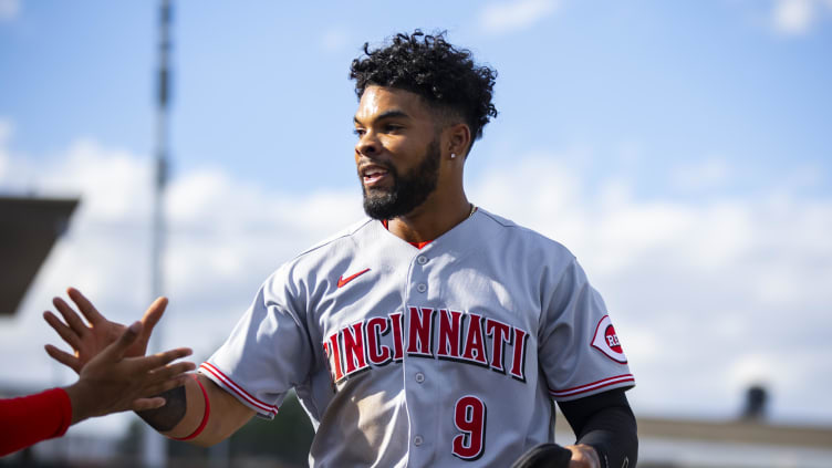 Cincinnati Reds outfielder Rece Hinds