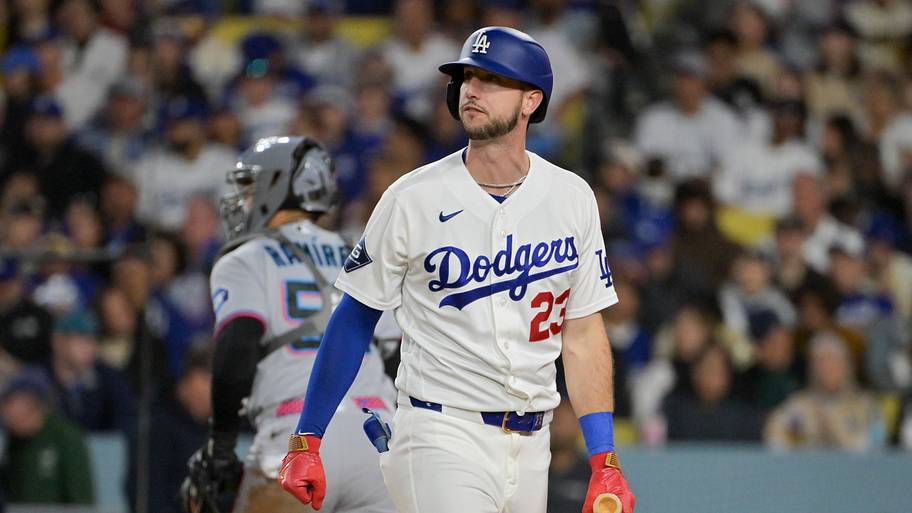 Los Angeles Dodgers outfielder Kyle Tucker