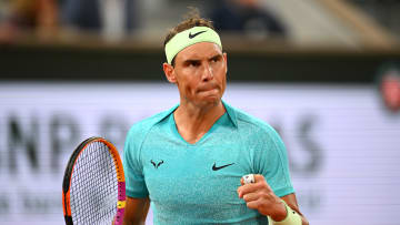 Rafael Nadal at the French Open