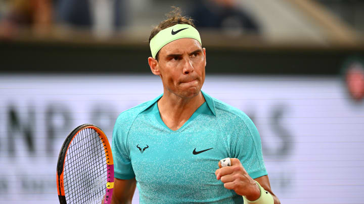 Rafael Nadal at the French Open