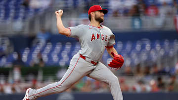 Los Angeles Angels v Miami Marlins