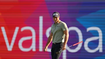 Viktor Hovland during the third round of the 2025 Valspar Championship