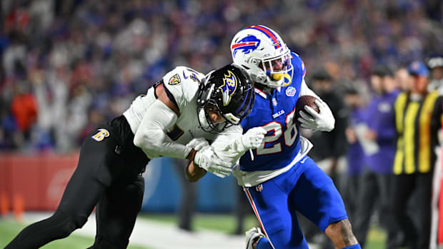 Baltimore Ravens Safety Kyle Hamilton