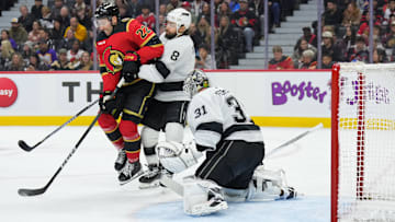 Michael Amadio, Drew Doughty, Anton Forsberg