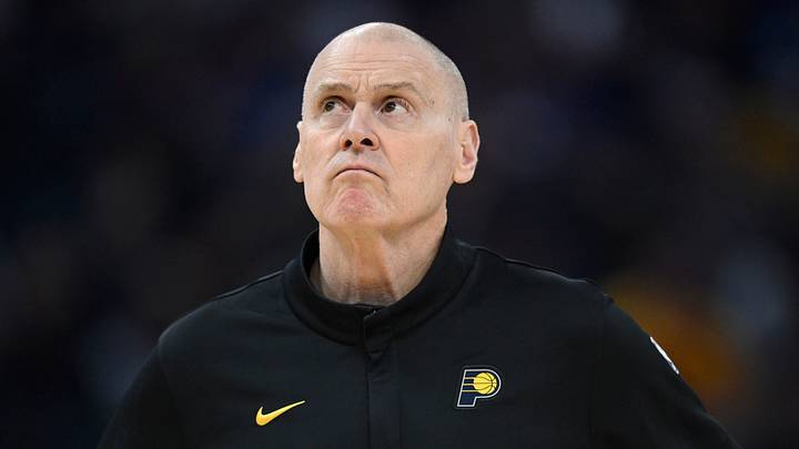 Indiana Pacers head coach Rick Carlisle during a game against the Golden State Warriors.