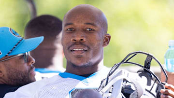 Carolina Panthers cornerback Mike Jackson Sr. 