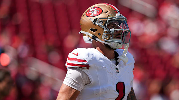 San Francisco 49ers wide receiver Ricky Pearsall