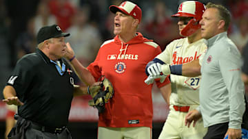 Texas Rangers v Los Angeles Angels