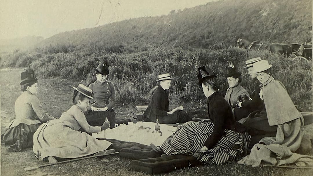Women Fly Fishing on the River Spey