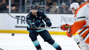Could the Edmonton Oilers trade for Seattle Kraken forward Oliver Bjorkstrand (22) 